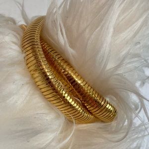 Double Gold Bracelet.